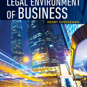 Test bank Legal Environment of Business