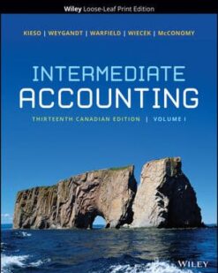 Intermediate Accounting, Volume 1, 13th Canadian