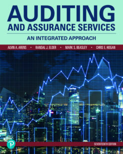 Test Bank For Auditing and Assurance Services, 17/E Alvin A. Arens