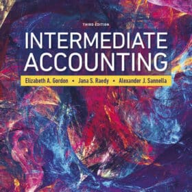 Test Bank For Intermediate Accounting, 3rd Edition Elizabeth A. Gordon