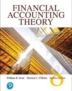 Solution Manuals For Financial Accounting Theory, 8E William R. Scott