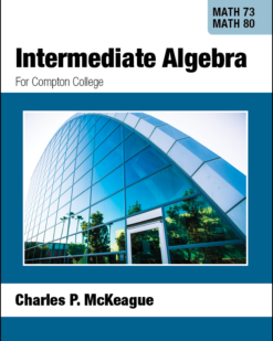 Compton Math 73/80: Intermediate Algebra