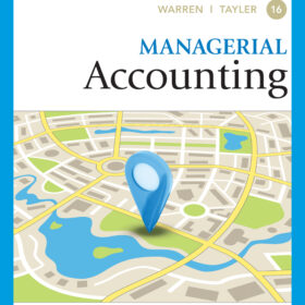 Managerial Accounting 16e Warren