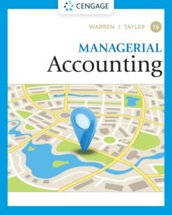 Managerial Accounting 16e Warren