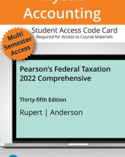 Pearson's Federal Taxation 2023 Comprehensive