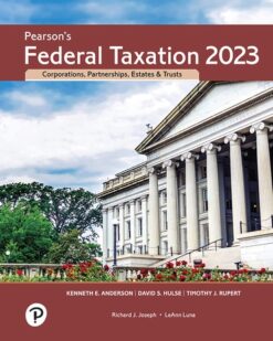 Pearson's Federal Taxation 2023 Corporations