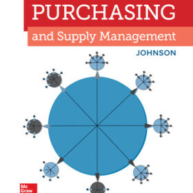 Purchasing and Supply Managemen