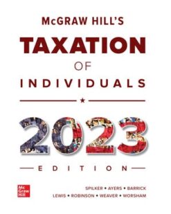 taxation of individuals 2023 edition, 14th edition