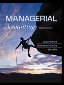 Test Bank For Managerial Accounting, 2nd Edition Ramji Balakrishnan