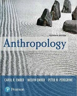 anthropology 15th edition carol eber