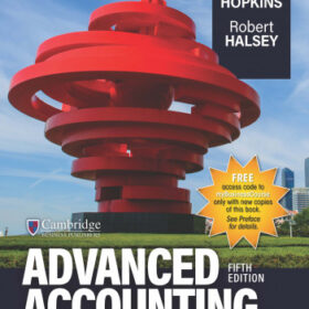 advanced accounting 5e by hopkins