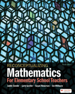 reconceptualizing mathematics for elementary school teachers