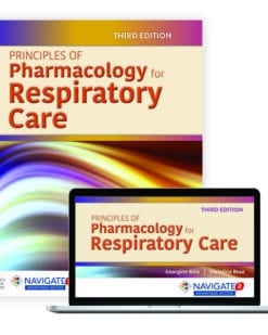 Principles of Pharmacology for Respiratory Care THIRD EDITION Georgine Bills