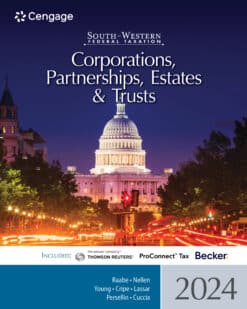 South-Western Federal Taxation 2024 Corporations