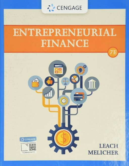 Entrepreneurial Finance, 7th Edition Leach test bank