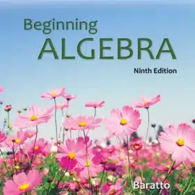 Test bank for Beginning Algebra 9th edition Baratto